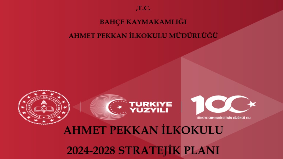 STRATEJIK-PLAN-2024-2028 Ahmet Pekkan İlkokulu